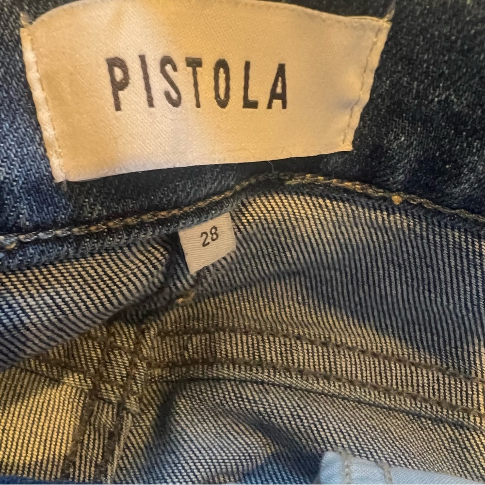 Pistola Lennon high rise crop Jeans size 28 - Picture 6 of 7